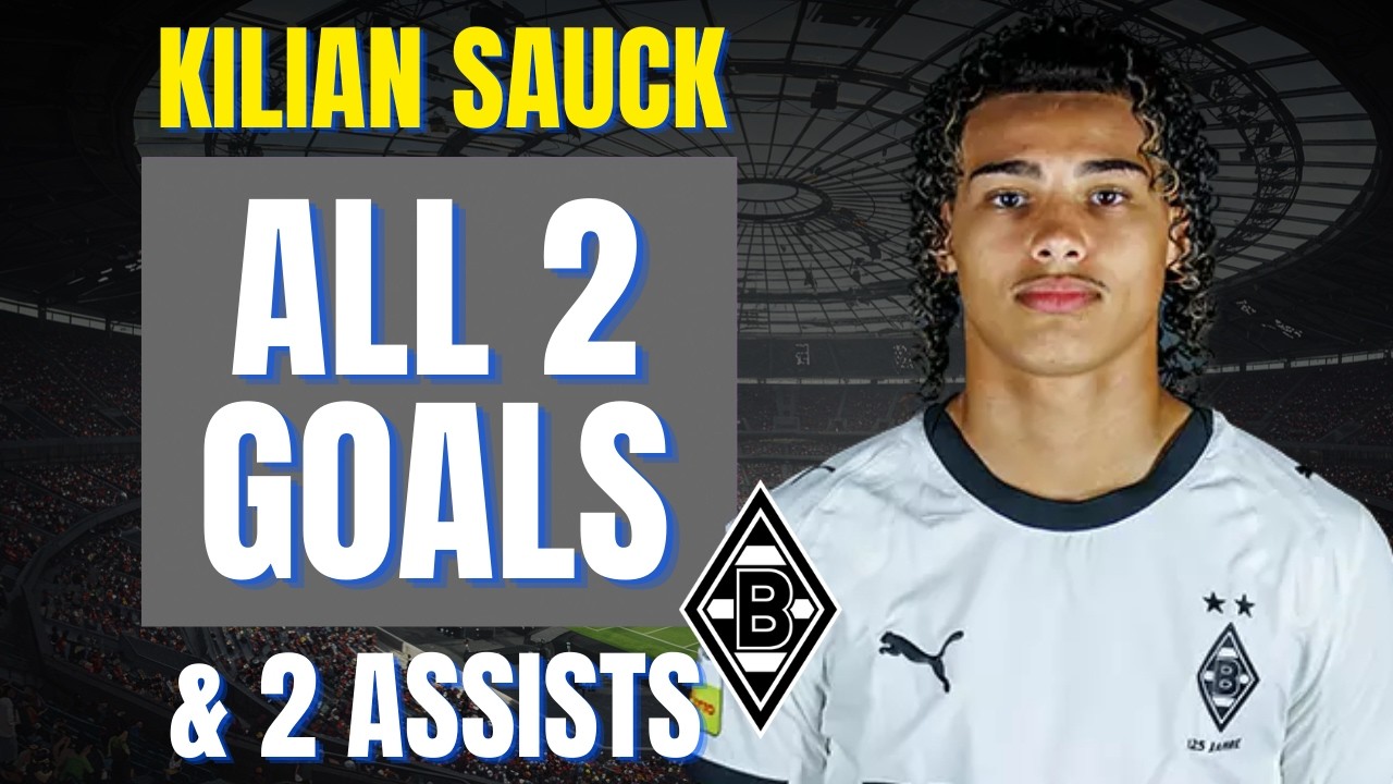 Kilian Sauck - ALL 2 GOALS & ASSISTS FOR BORUSSIA MÖNCHENGLADBACH II | Skills & Highlights
