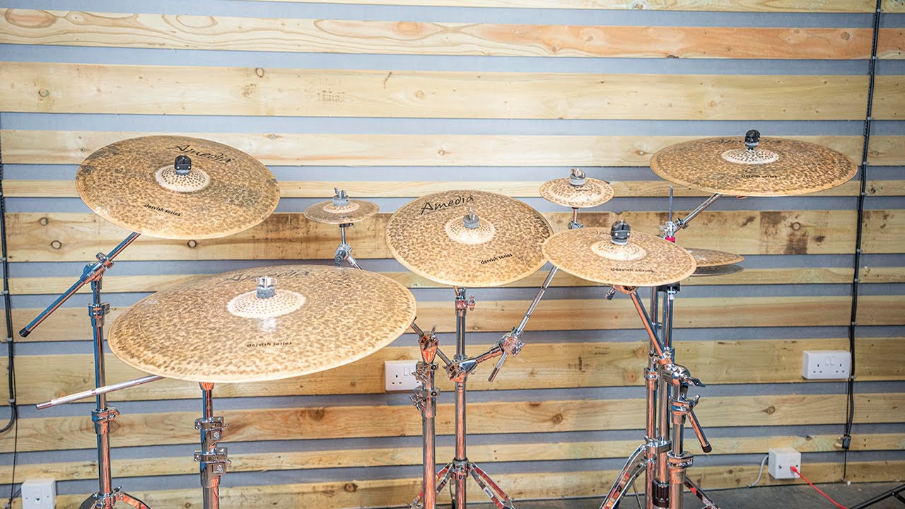 Amedia Dervish Series Cymbals // Full Review & Demo...