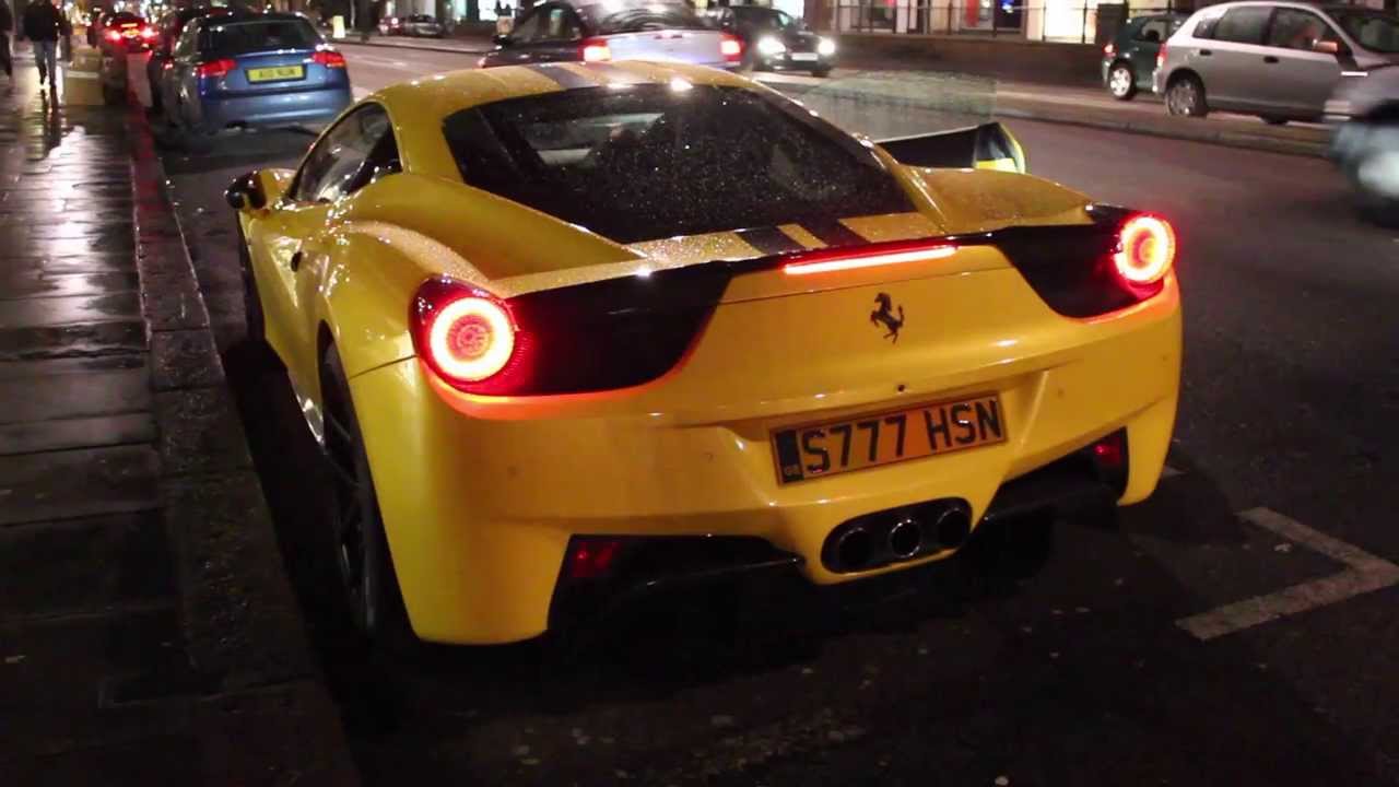 CRAZY Novitec Ferrari 458 - Flames, 5X LOUD Accelerations, Revs & Startup!
