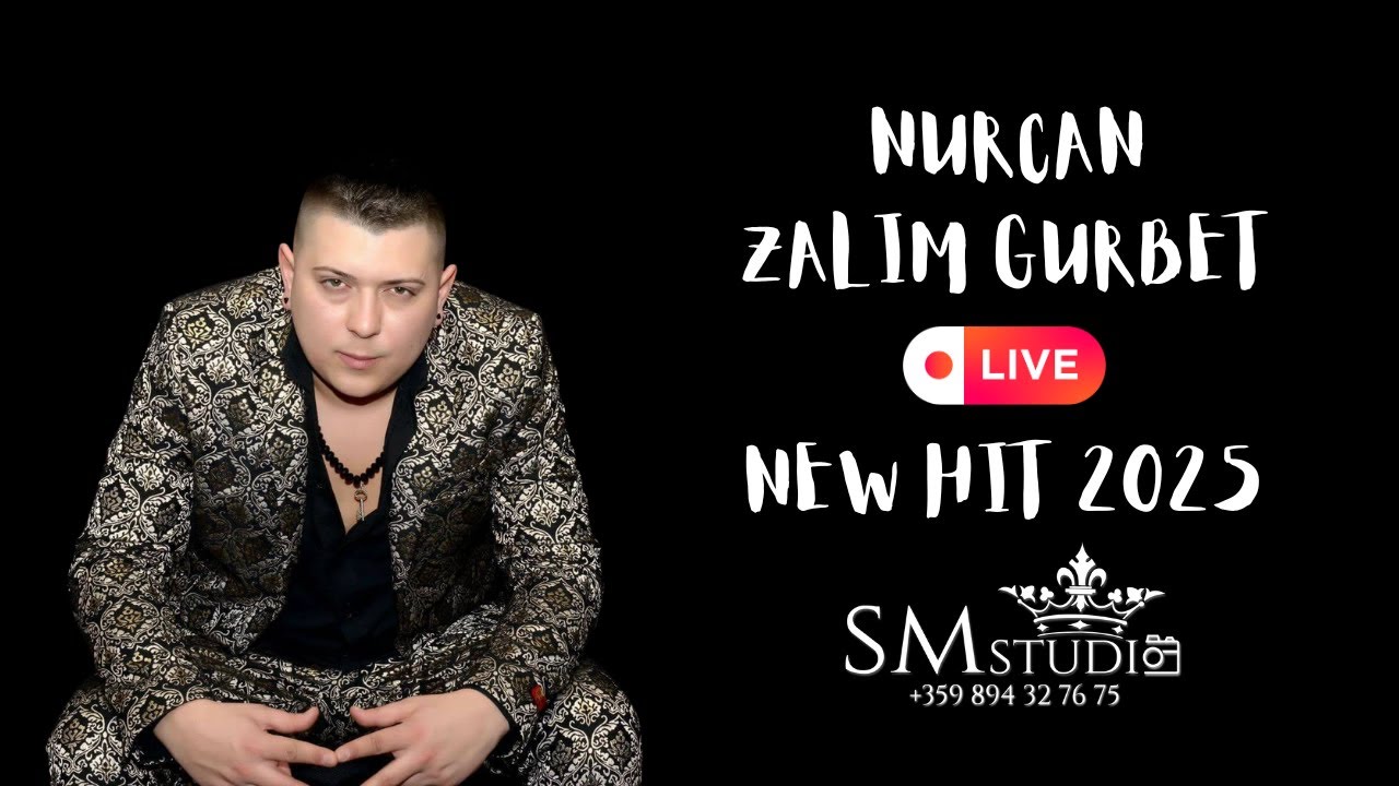 NURCAN | ZALIM GURBET LIVE | NEW HIT 2025 | 4K UHD