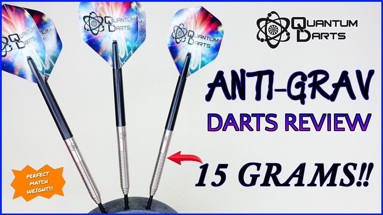 NICEST LIGHT DARTS EVER!!! -  Quantum Darts 15g  ANTI-GRAV Darts Review