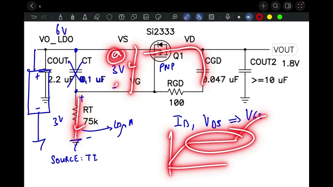 MOSFET SOA - Popüler PNP MOSFET Inrush Akım Sınırlama Devresi ve Dezavantajı