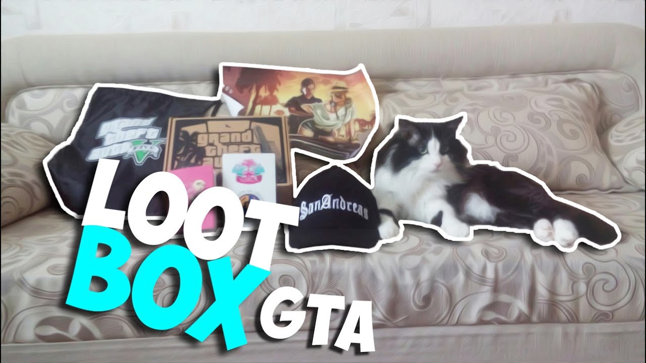 РАСПАКОВКА ГЕЙМЕР КОРОБКИ ОТ LOOTBOX (GTA)
