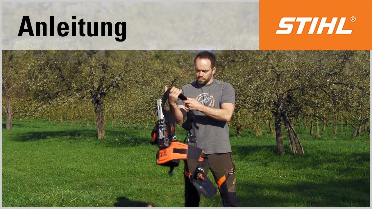Den Forstgurt ADVANCE X-TREEm anlegen