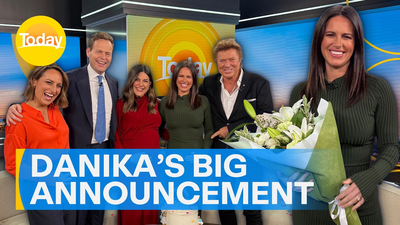Danika Mason shares heartwarming pregnancy news | Today Show Australia
