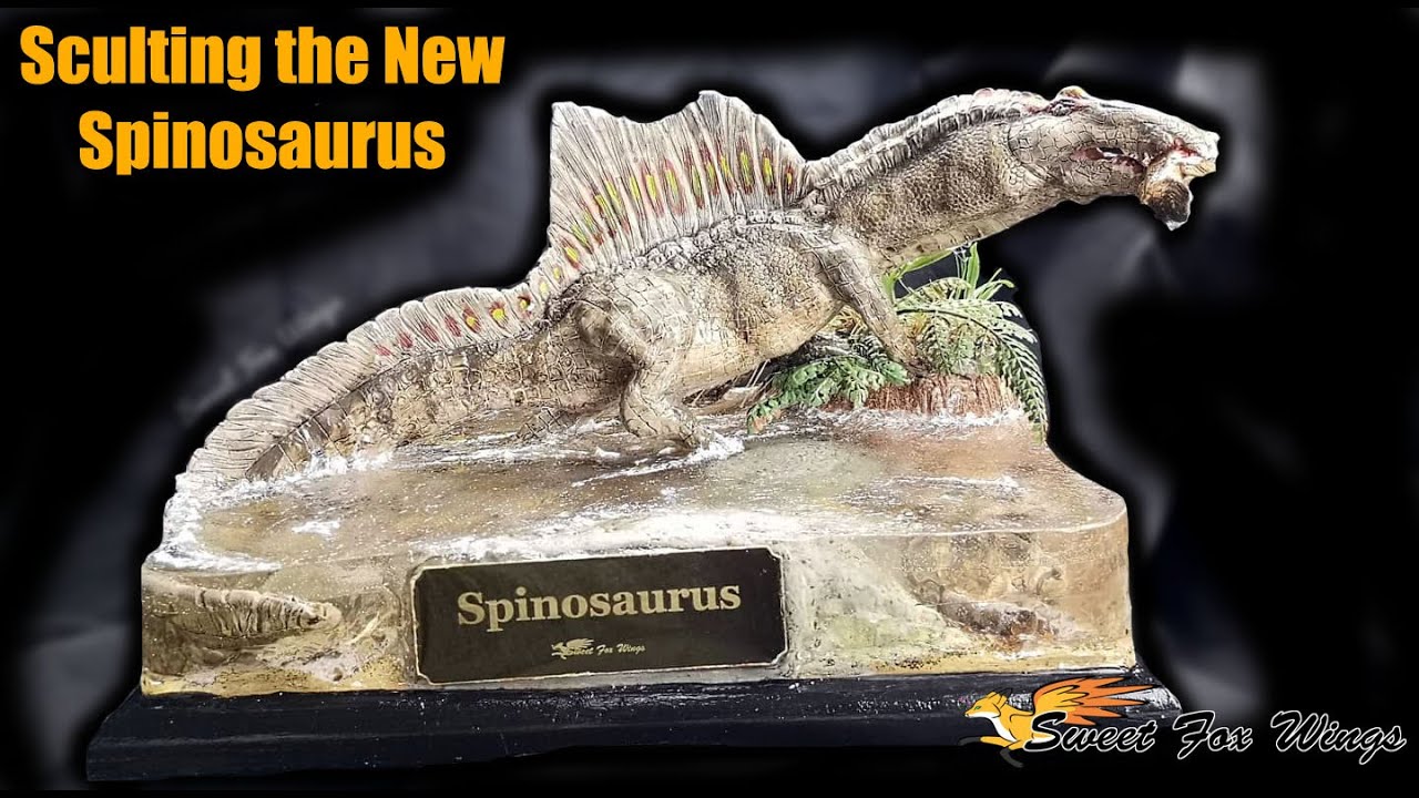 New Spinosaurus - Sculpting a diorama