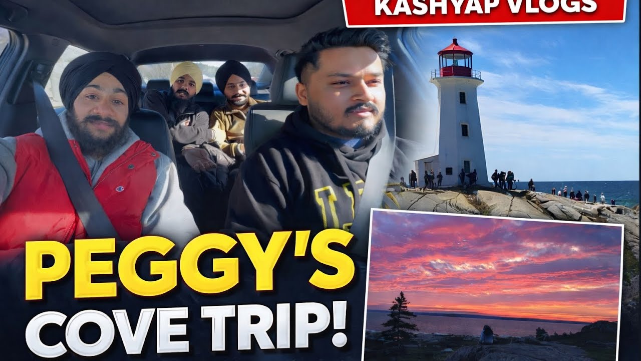 Peggy’s cove Trip @Kashyapsvlogs-cad 