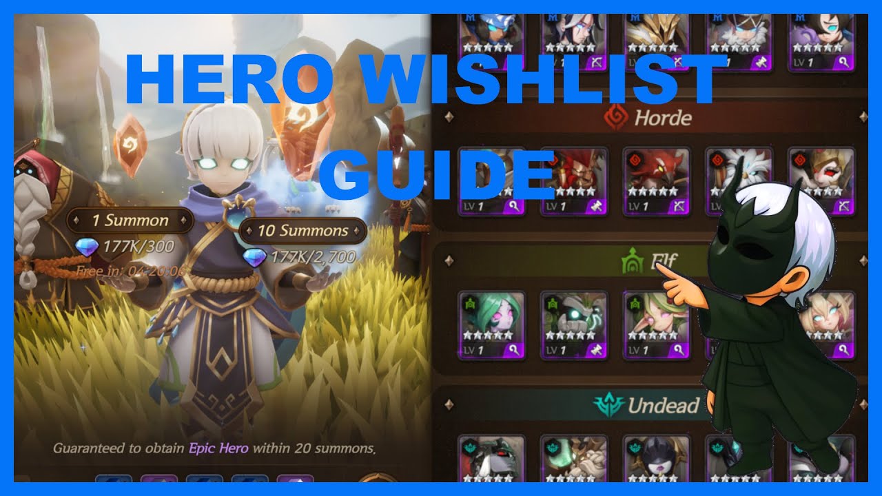 Souls Hero Wishlist Guide