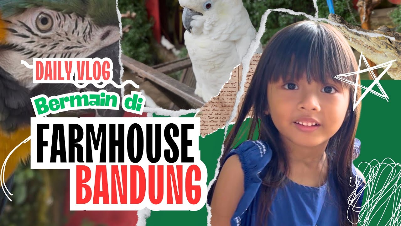 ARASY BERMAIN DI FARMHOUSE Bandung