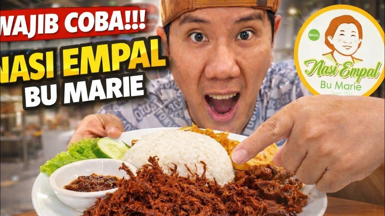 EMPAL KRISPI?! 😱 Nasi Empal Bu Marie BEDA DARI YANG LAIN!
