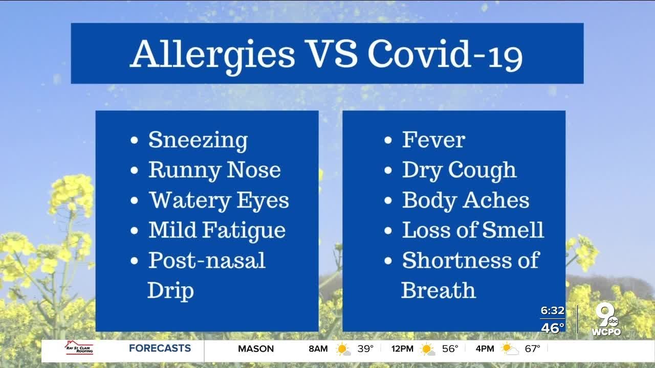 COVID-19 or seasonal allergies? What doctors want you to know