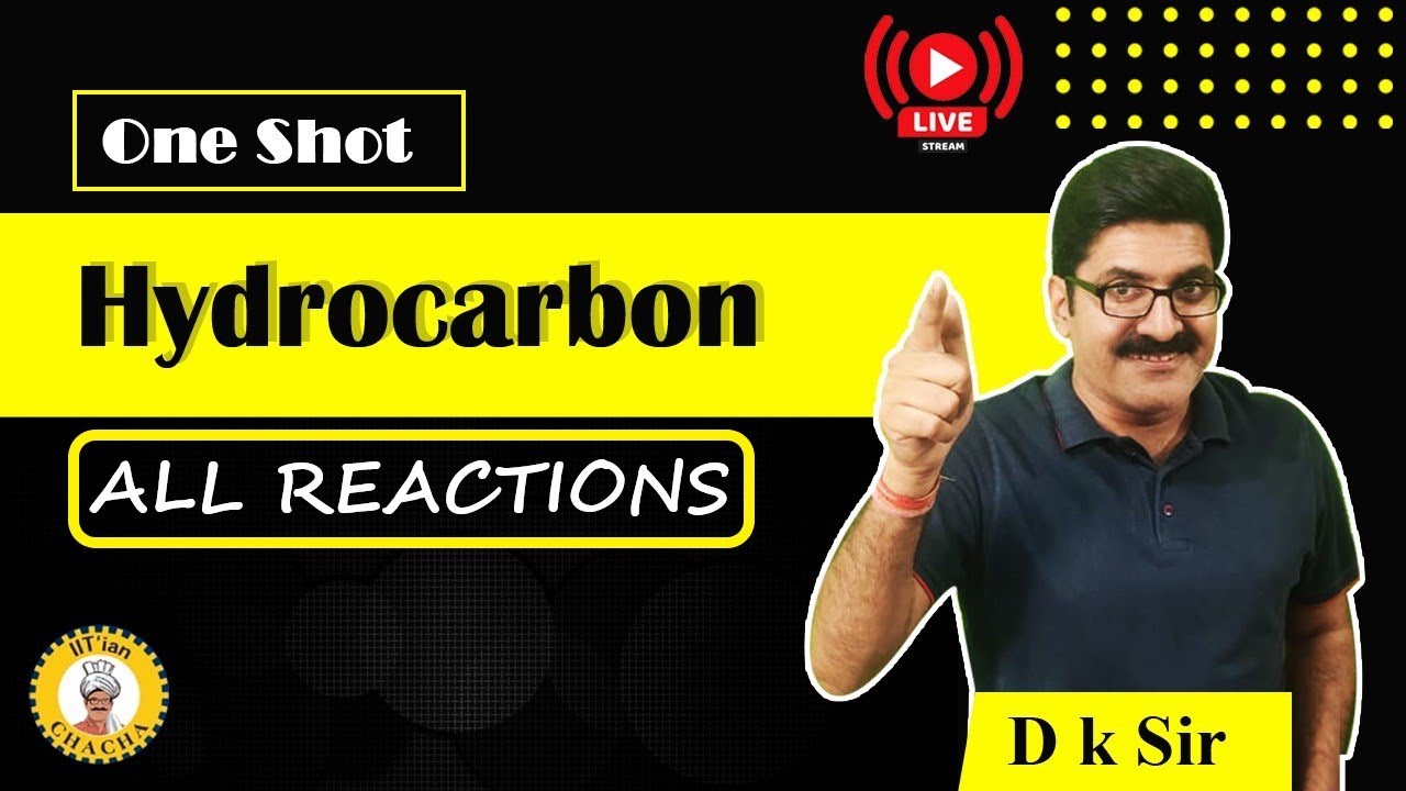ONE SHOT | HYDROCARBON|ALL REACTIONS| NEET 2022 | DUSHYANT SIR