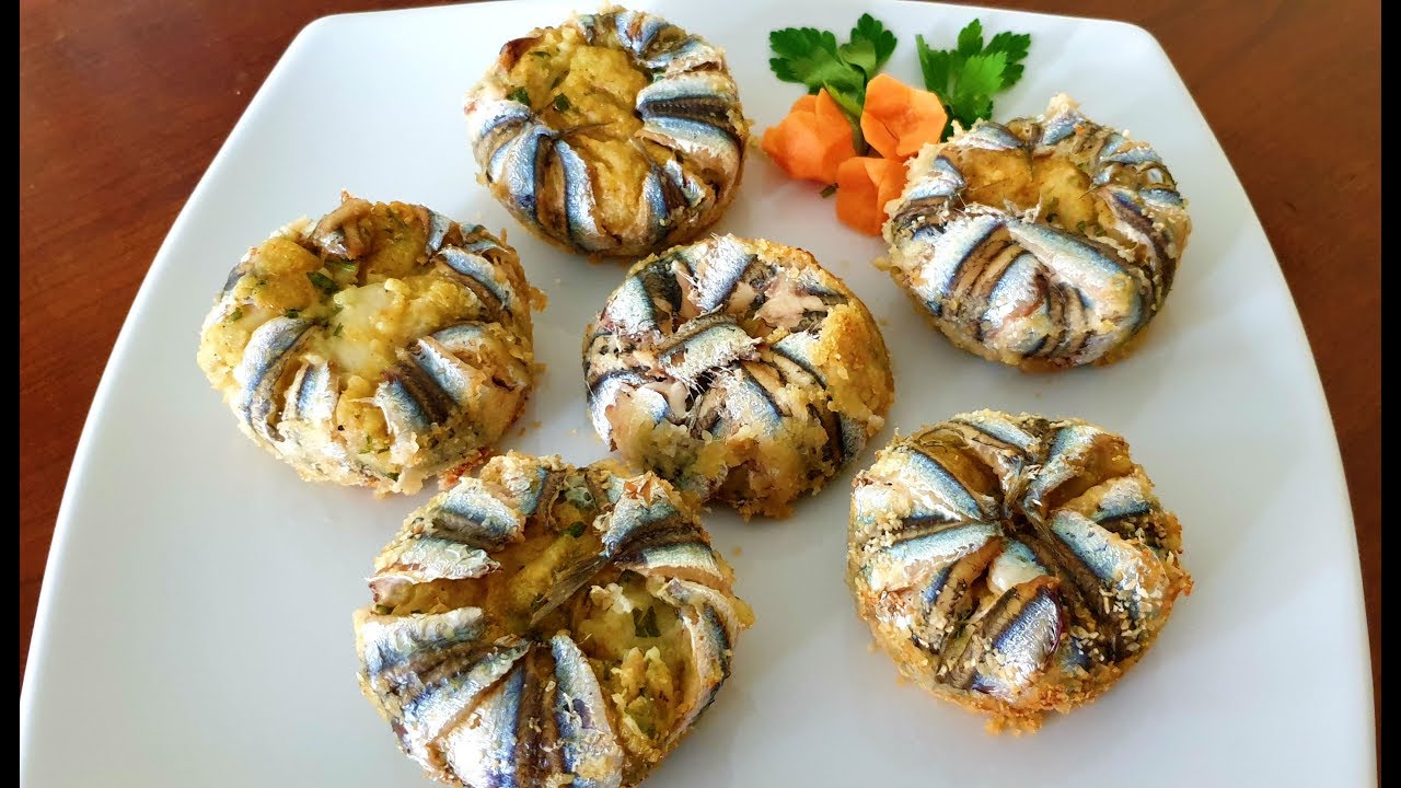 TORTINI DI ALICI RIPIENI DI PATATE E MOZZARELLA DI BUFALA⭐RITA CHEF | Delicati e sfiziosi.