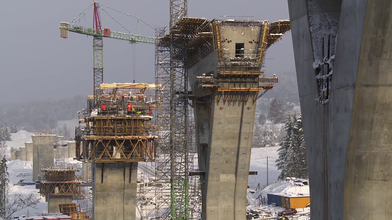 Obiekt 21 w ciągu drogi ekspresowej S7, Zakopianka, Polska  - ULMA Construction [pl]