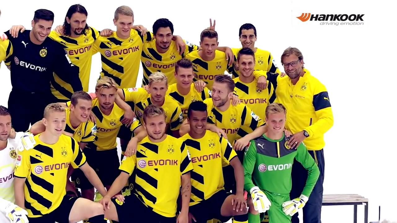 BVB-Fotoshooting mit Hankook