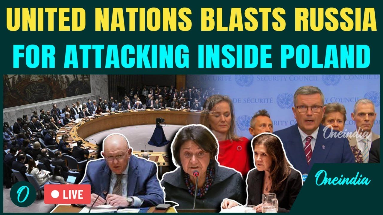 U.S & NATO vs. Russia LIVE Debate at UN: Putin Faces Heated Debate Over Poland Airspace Violation