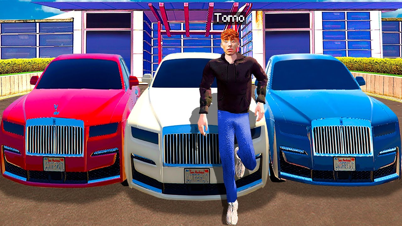 STEALING Every ROLLS ROYCE From The Dealership In GTA 5!