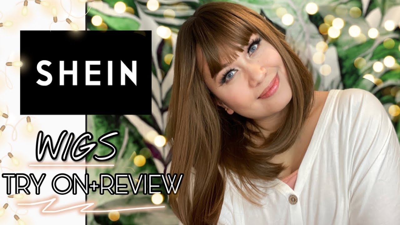 SHEIN WIGS TRY-ON+REVIEW/PART 1 WITH ENGLISH SUBTITLES/CHEAP WIGS TRY-ON/SHEIN WIGS HAUL