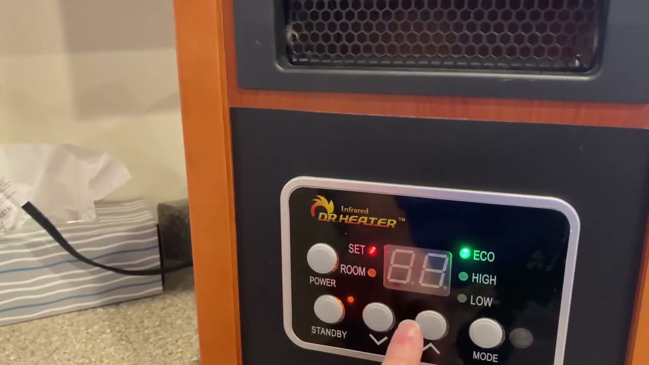 Обзор портативного обогревателя Dr. Infrared Heater DR 968 мощностью 1500 Вт