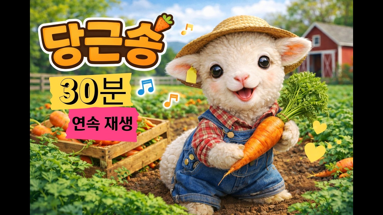 당근쏭 30분 연속재생  Carrot Song 30 minutes