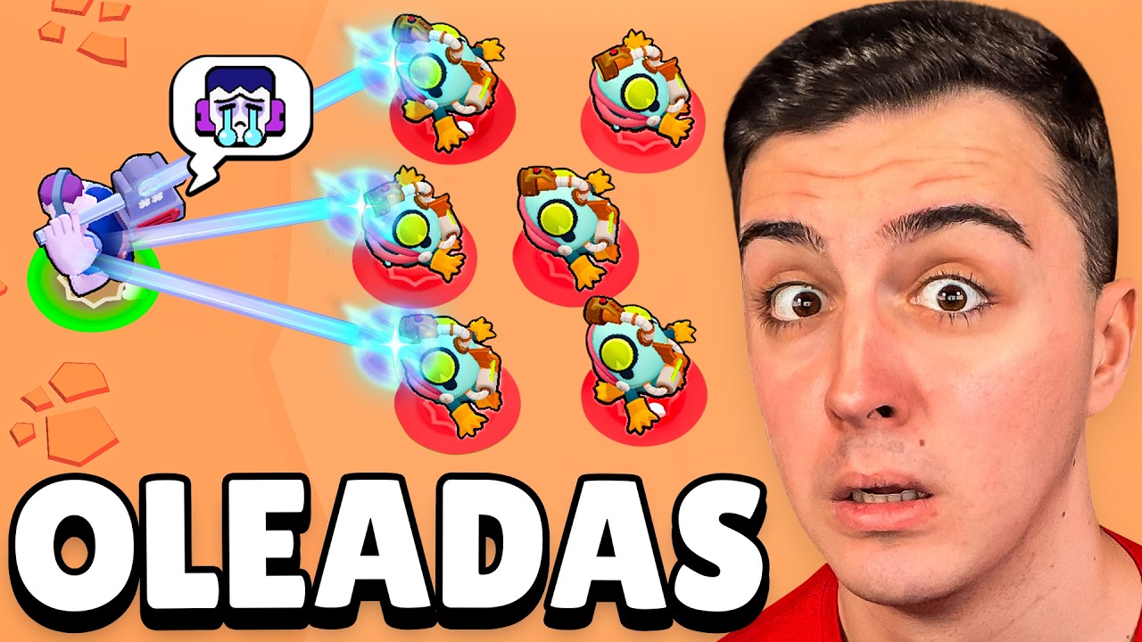 SOBREVIVE a LAS OLEADAS en BRAWL STARS 😱🚨 Minijuegos P.2