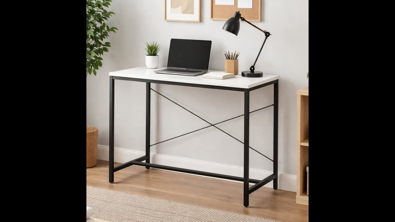 Callas Multipurpose Wood Laminated Study Table, Computer Table for Home, Office. Installation ST-10