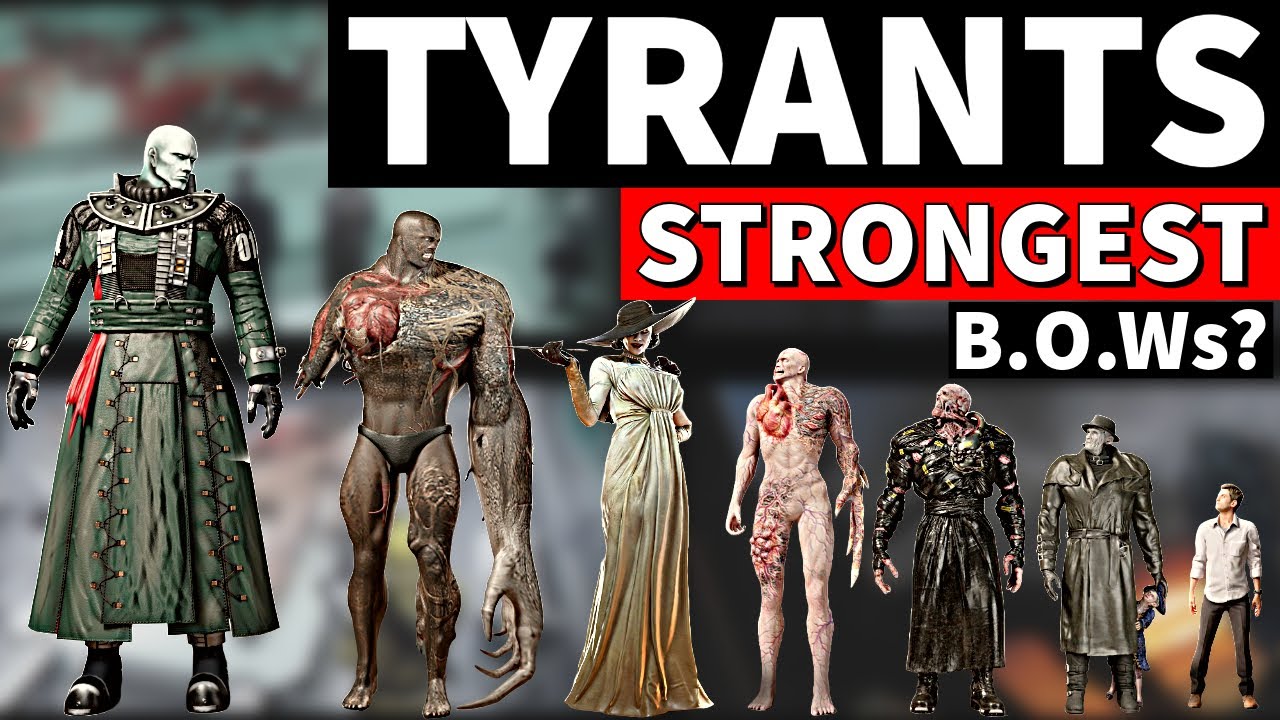 Resident Evil: The History and Evolution of the Tyrants Explained