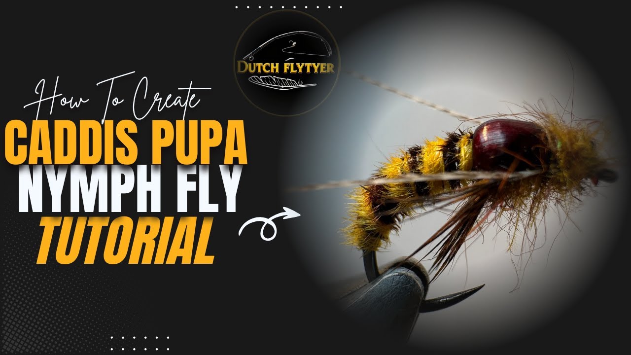 Caddis Pupa Fly Tying Tutorial | Effective Pattern with Pheasant Tail Gold & Brown