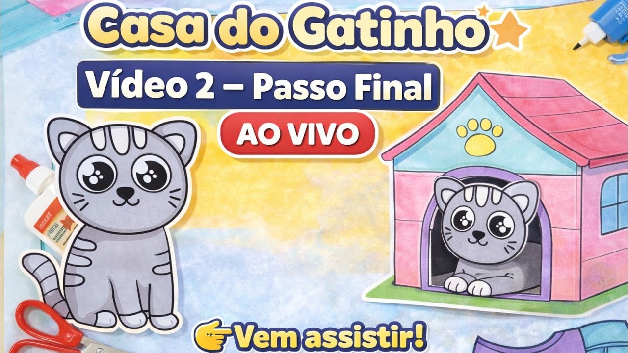 DIY CASA DO GATINHO 🐱  parte 2