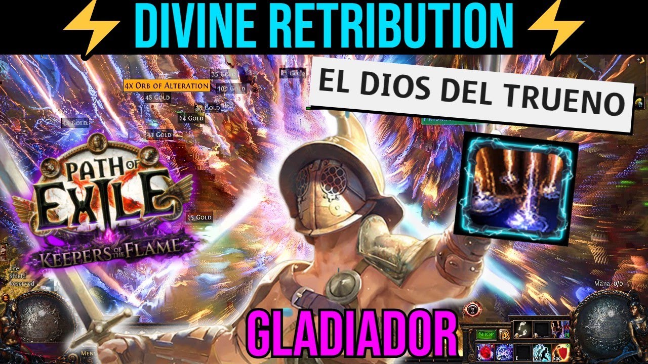 [POE3.27]GUIA COMPLETA | GLADIADOR ⚡DIVINE RETRIBUTION⚡