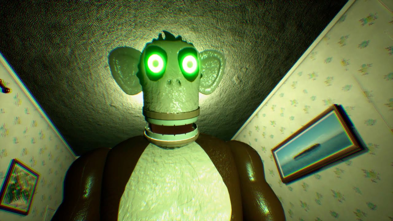 MONKEY ANIMATRONIC HORROR JUMPSCARE??! - Chimpy Chippa's: The Game
