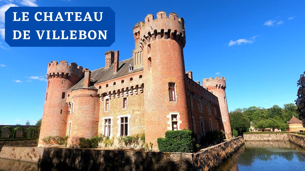 LE CHATEAU DE VILLEBON DANS L'EURE ET LOIRE, une merveille a 1h30 de Paris