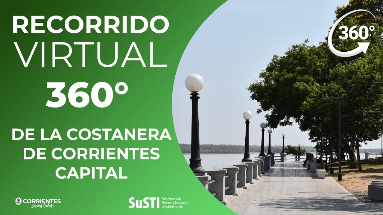 Paseo por la Costanera de Corrientes