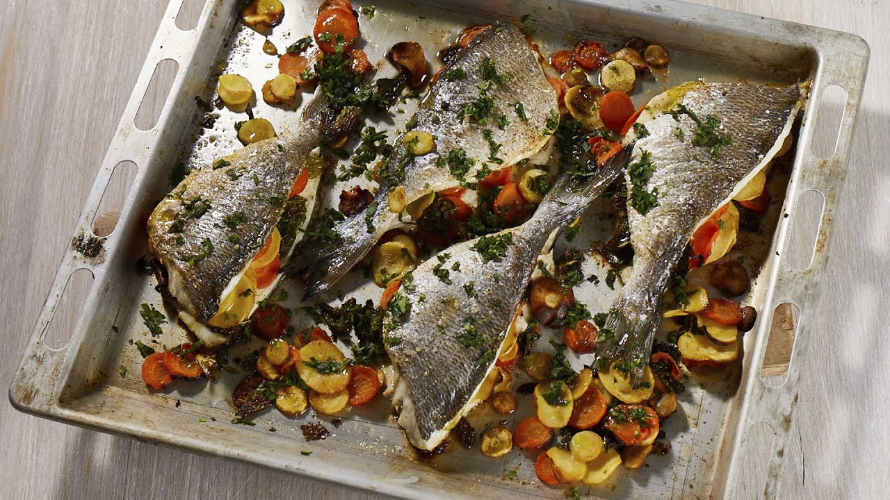 Dorade mit Wintergem&uuml;se