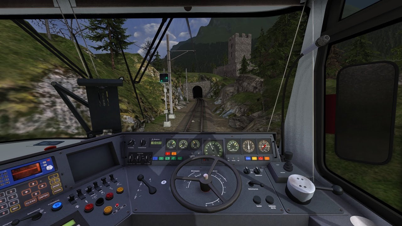 Train Simulator - GE 4/4 III - Saint-Moritz - Thusis - [Chur] - (Glacier Express)