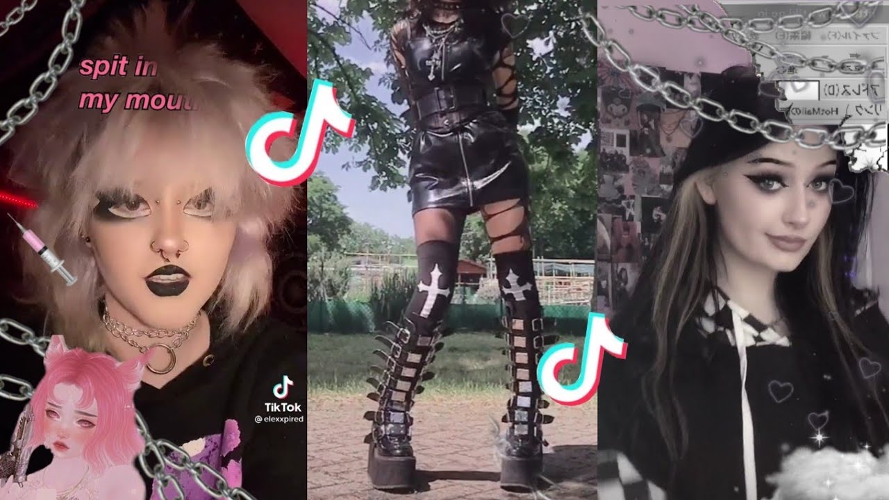 ⛓️Alt tiktoks that made u cool at 21 // thanks for the 3.7k subscribers🖤