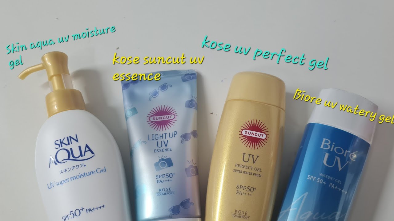 Japanese sunscreen swatch 2