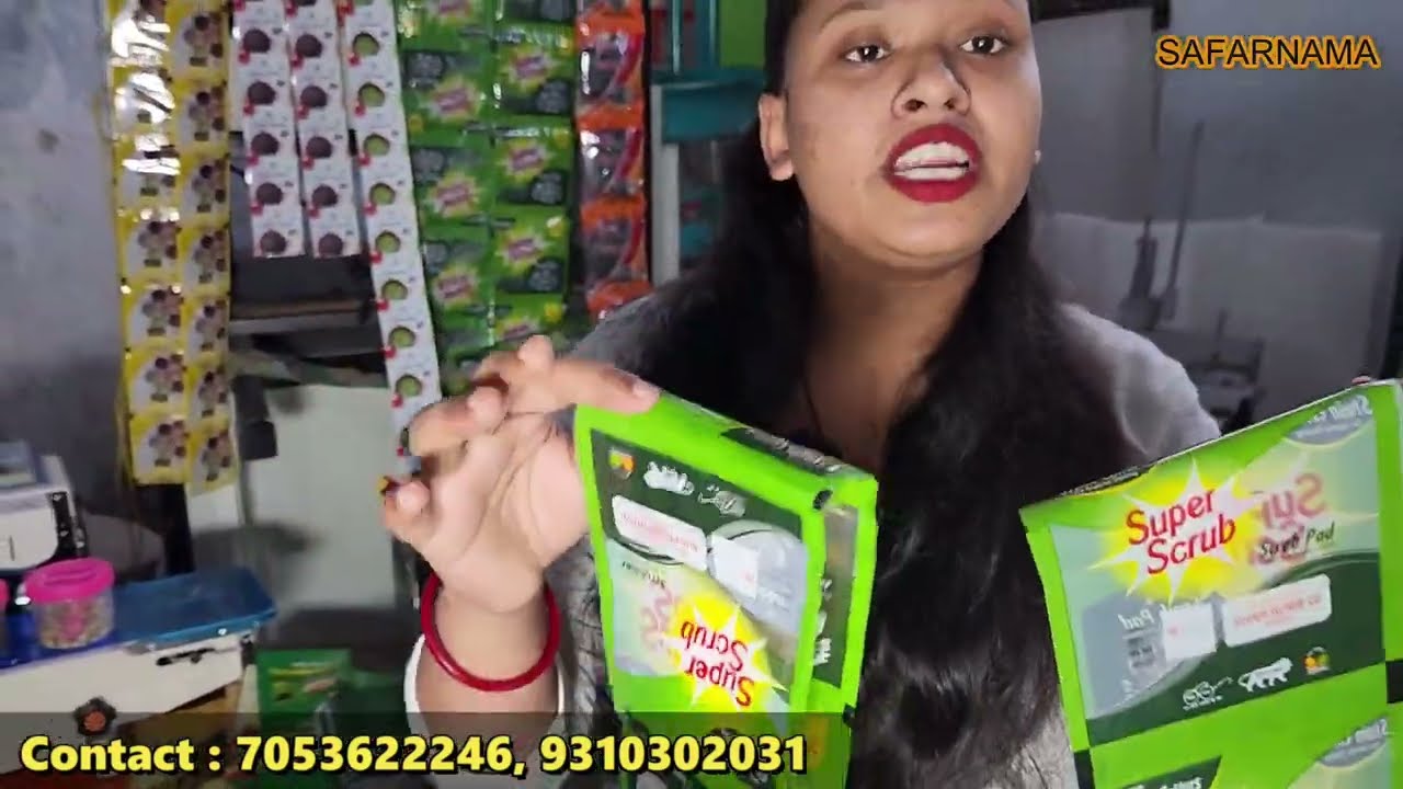 Green Pad Scrubber Packing Machine! New Business Ideas! Small Business