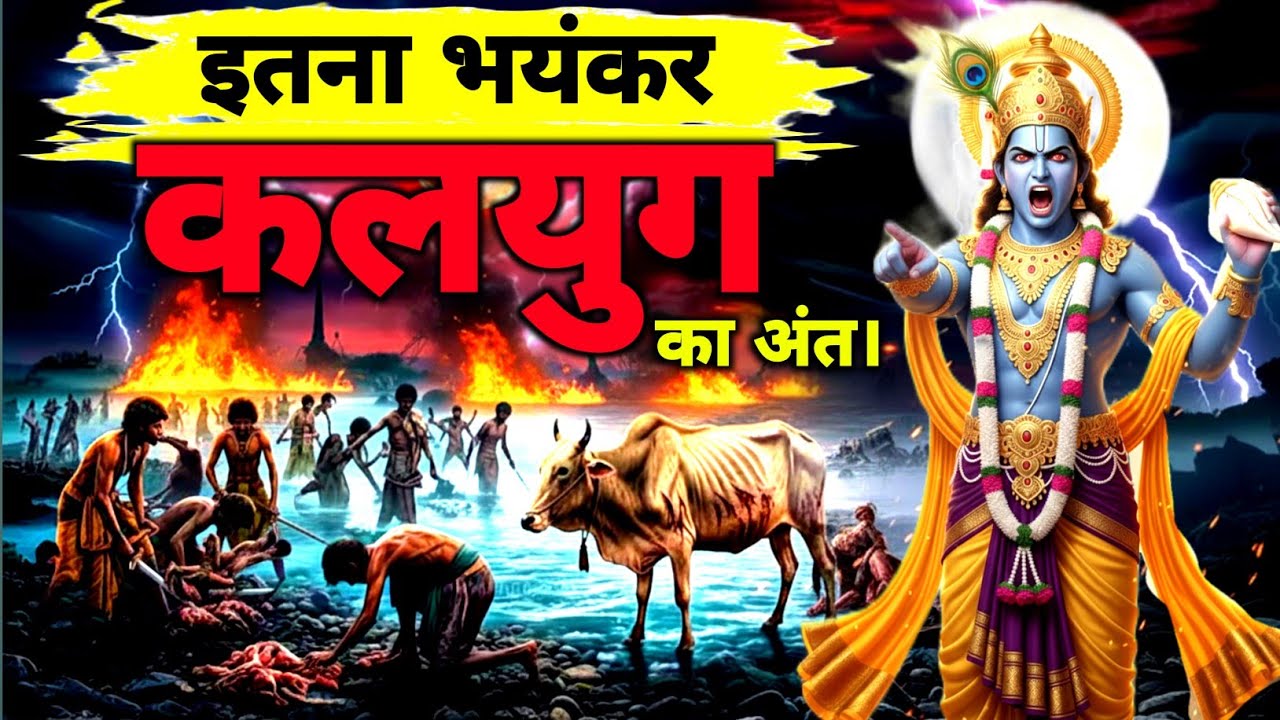 कलयुग का अंत कैसे होगा?श्री कृष्ण ने की कलयुग की भविष्यवाणी। #kalyug #geetasarinhindi #religiou