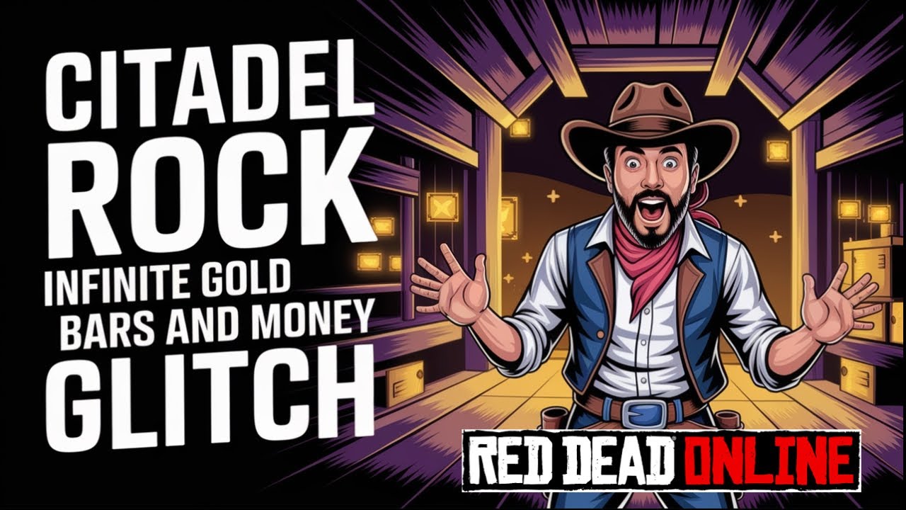 I Found A Glitch To Get Infinite Gold Bars In Red Dead Online!