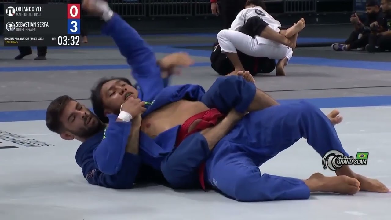 ORLANDO YEH vs SEBASTIAN SERPA - RIO GRAND SLAM 2024 #ajp #jiujitsu #bjj #grandslam #rio #abudhabi