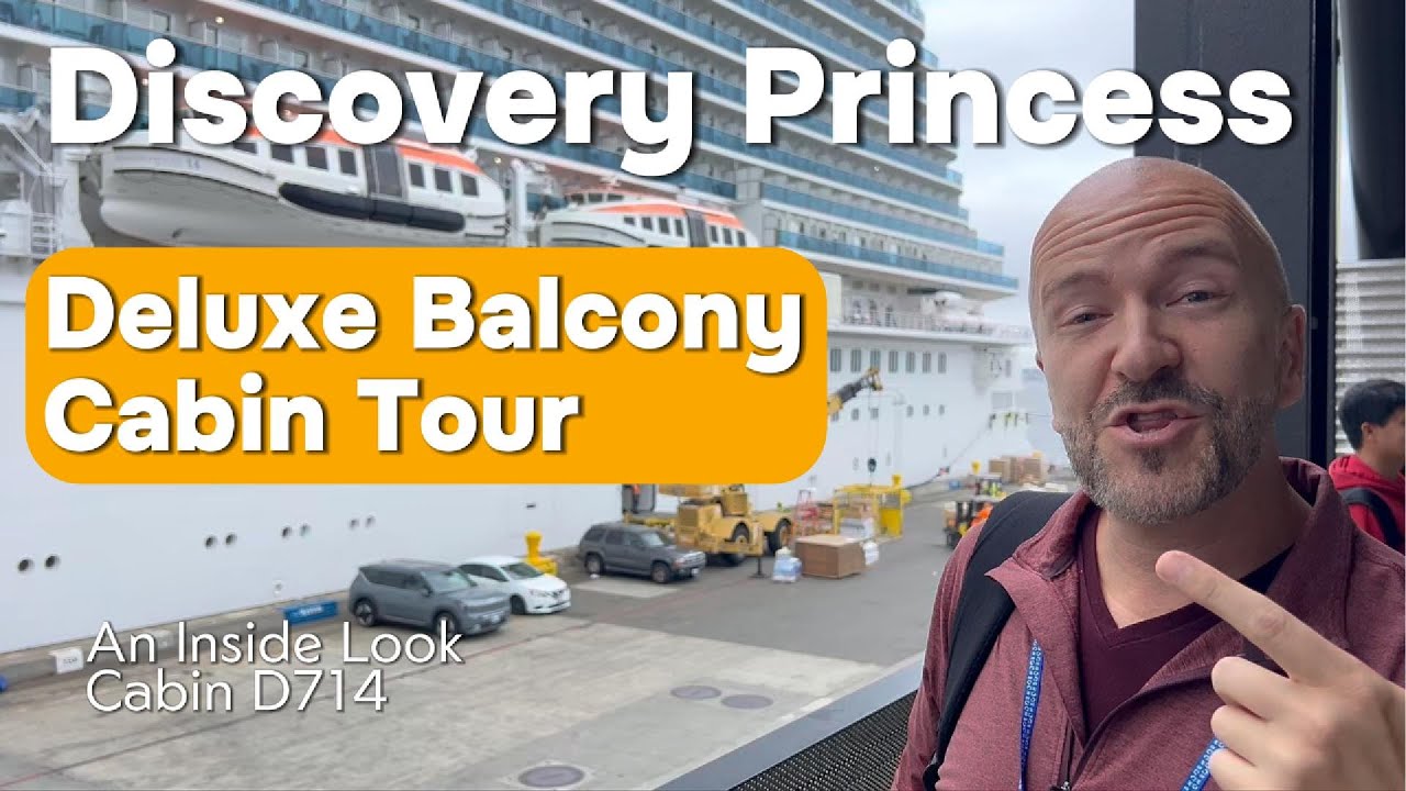 Что находится внутри каюты с балконом на борту лайнера Discovery Princess?