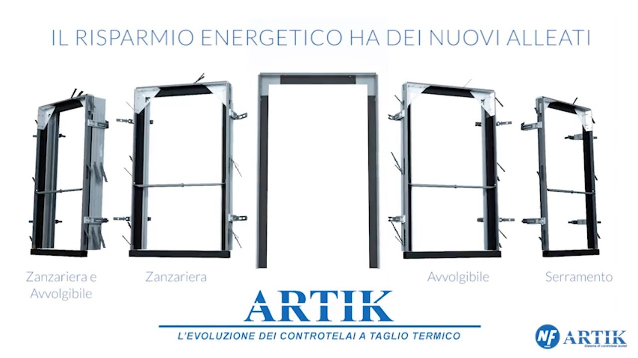 Controtelaio a taglio termico ARTIK®