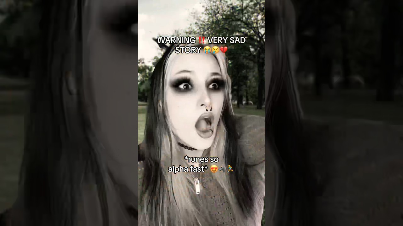 WARNING ‼️ VERY SAD STORY 😔😭💔 #sad #sadstory #pov #wolfgirl #brainrot #satire #cringe