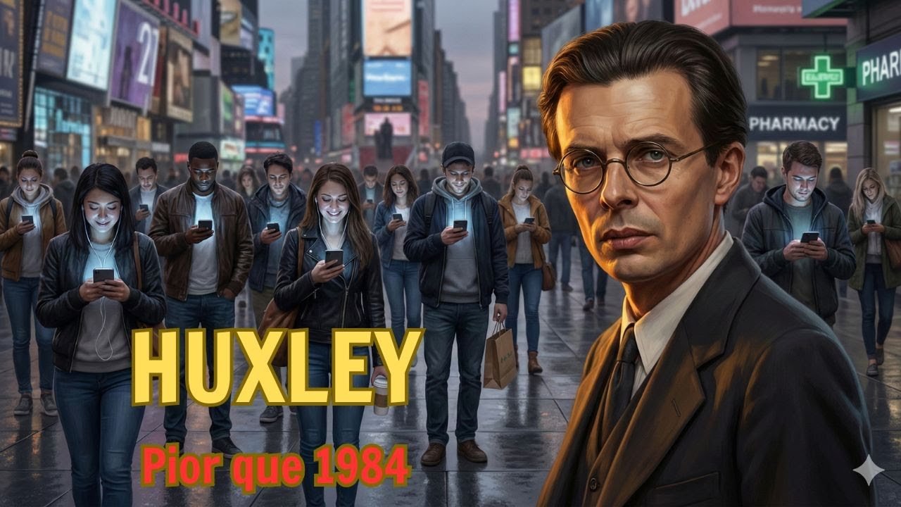 HUXLEY: O Aviso que o Mundo Não Quis Ouvir - Mais Assustador que 1984