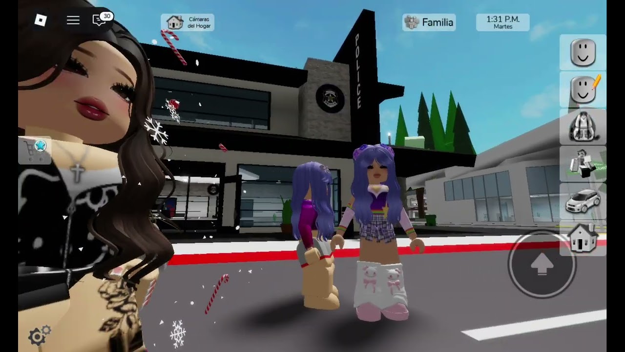 ROBLOX 24hs de VIOLETA BROOKHAVEN