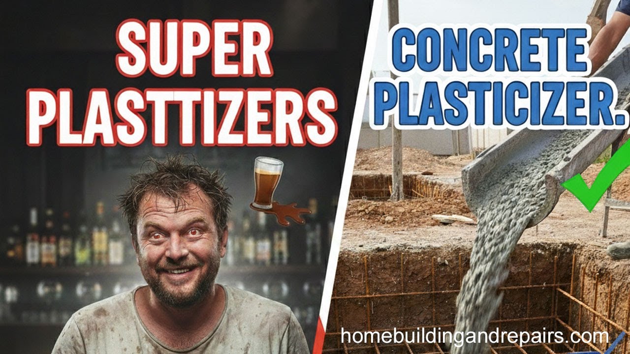 Stop Adding Water And Use Superplasticizers for Stronger Concrete