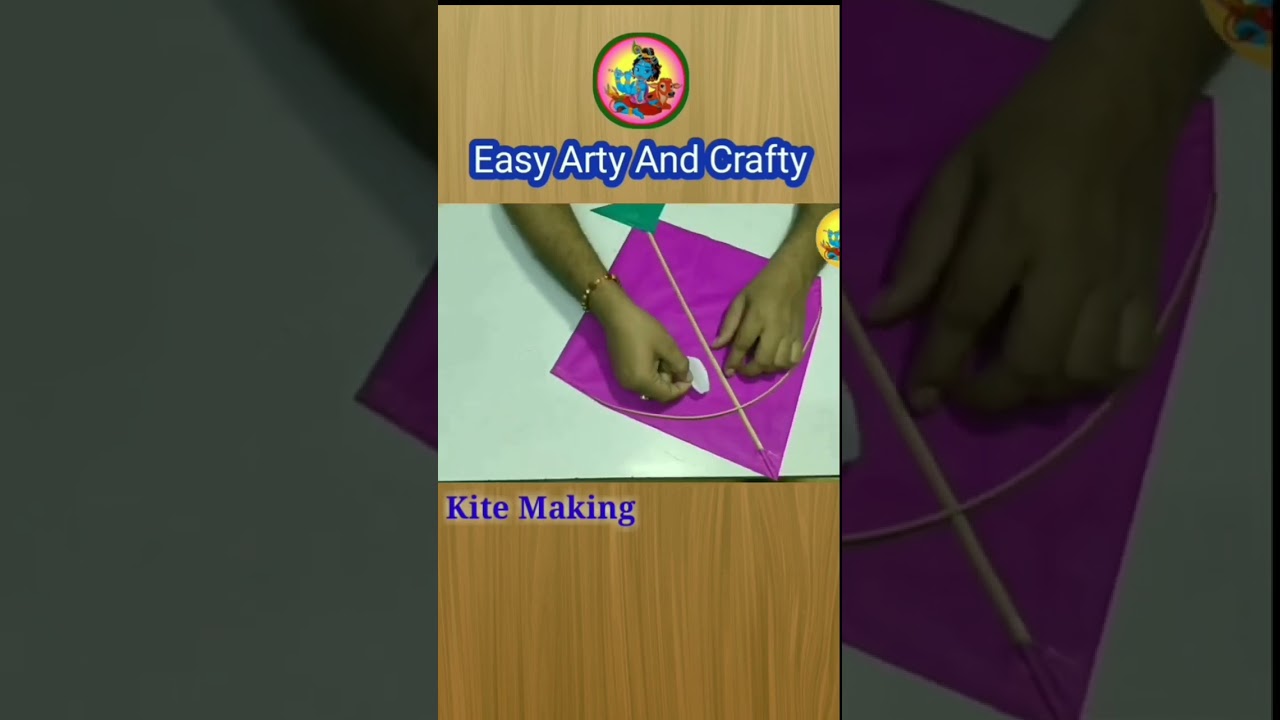 Make a KITE in Minutes with SIMPLE DIY Tricks 🪁 | kite making