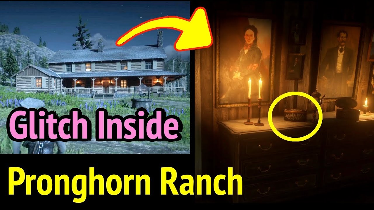 Inside Pronghorn Ranch in Red Dead Redemption 2 (RDR2): Mr. Geddes House