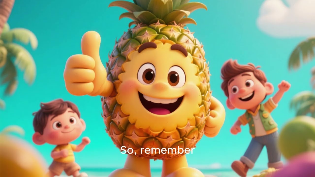 Learn Pineapple Fruit for Kids | Fruits for Toddlers | Kids Learning Academy